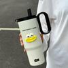 High-Capacity 316 Stainless Steel Insulated Cup with Straw