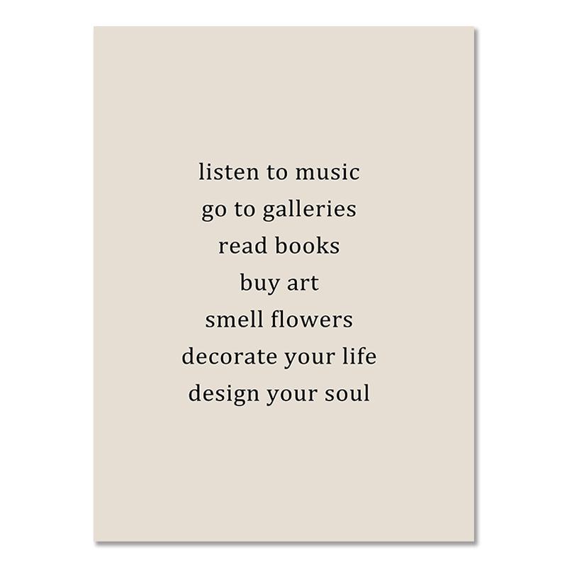 Abstract Bohemian Wall Art Print Poster Boho Canvas Paintings Minimalist Body Lines Modern Living Room Interior Home Decoration