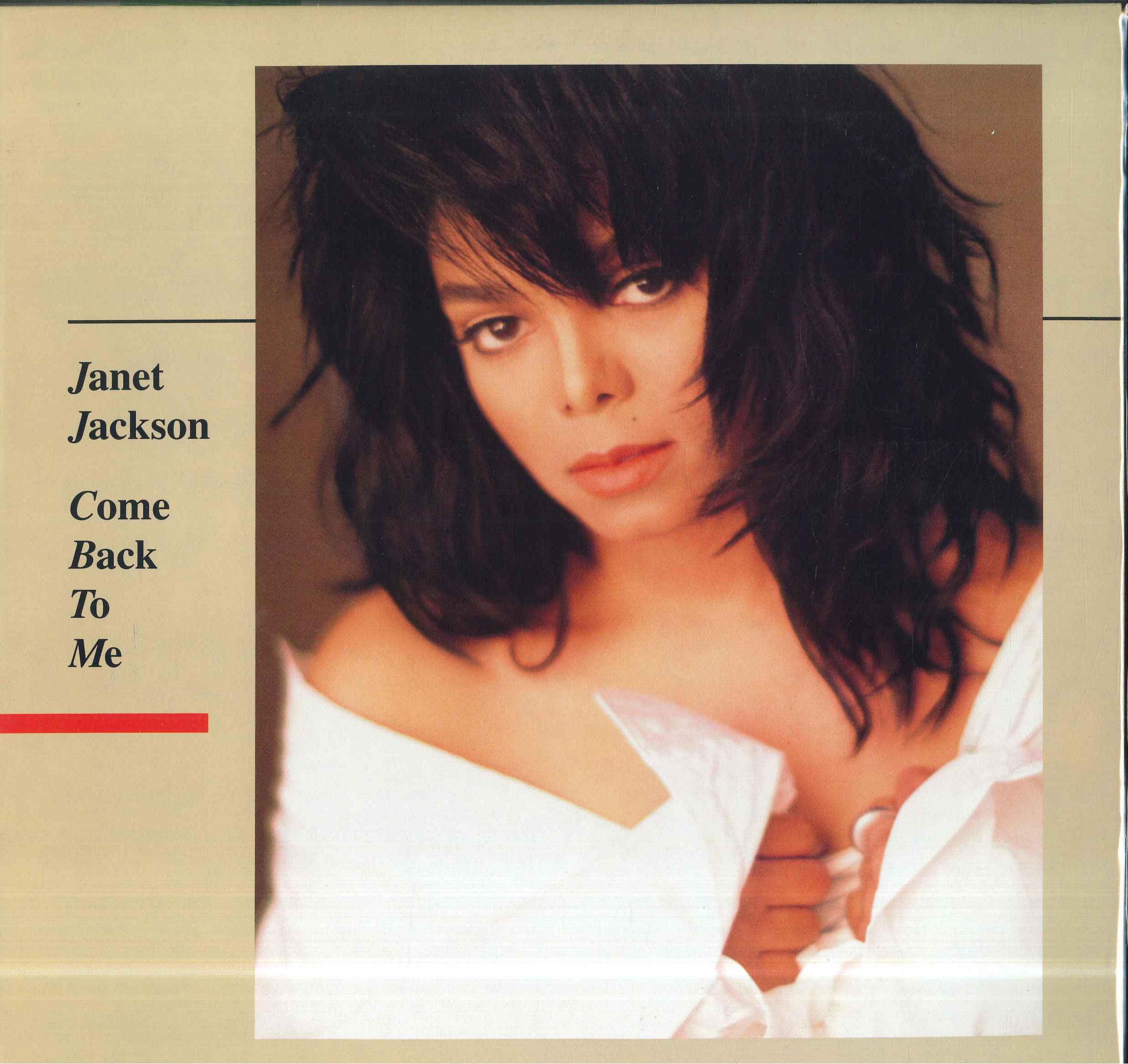 

12inch Record JANET JACKSON Come Back To Me 7502123451 AM 1990 US Dance Electronica Used