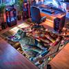 Calm Sensation Carpet Rug for Living Room Bedroom Home Sofa Decoration,Kids play Nonslip Floor Mat
