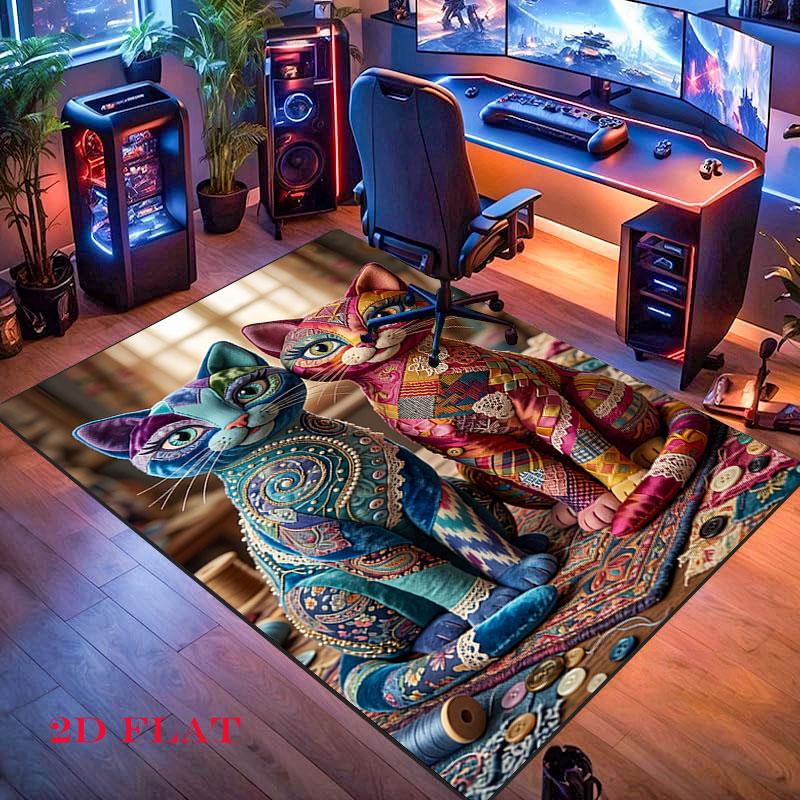 Calm Sensation Carpet Rug for Living Room Bedroom Home Sofa Decoration,Kids play Nonslip Floor Mat