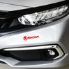 RYYX4 4KS Auto Znak Vnější Samolepka Dekorace Pro Skoda Octavia Rapid Fabia Superb Kodiaq Scala Karoq Kamiq VRS Yeti S VII