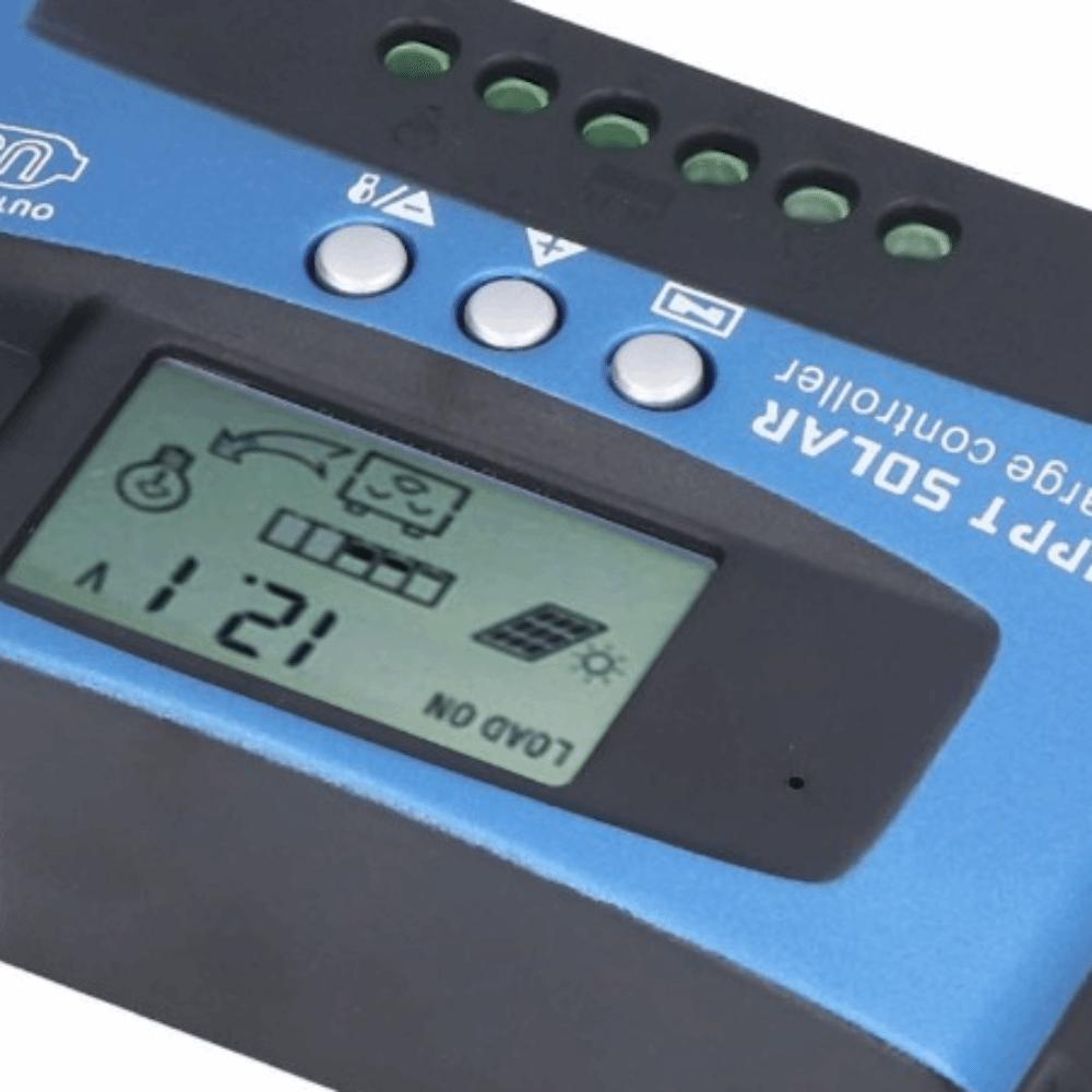 40A 50A MPPT Solar Controller 12V 24V Auto Solar Battery Controller  Solar System