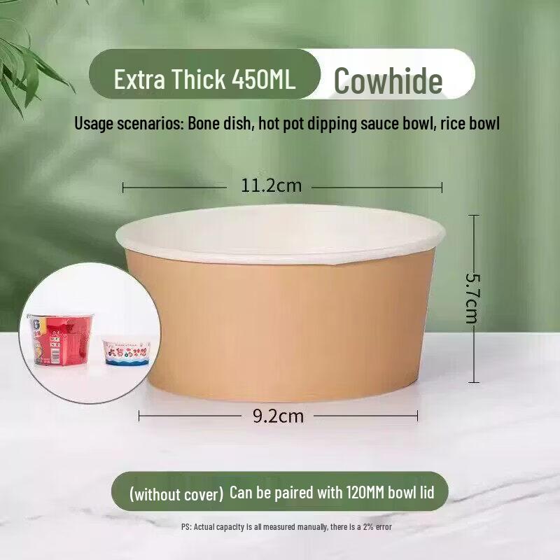 Eco-Friendly Disposable Rice Husk Bowl with Lid