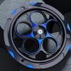Motorcycle Engine Cover Engine Cooling System Fan Cover Caps Radiator Guard 5.7'' Aluminum Decoration