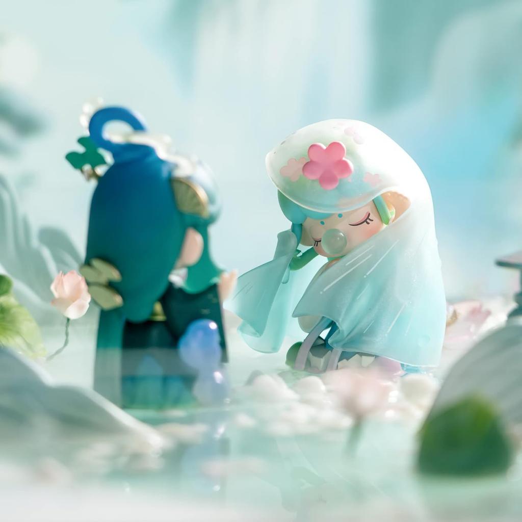 Robotime Rolife Nanci Chinese Classical Poetry Blind Box Action Figures Doll Toys Surprise Box Girls Toys for Children Friends