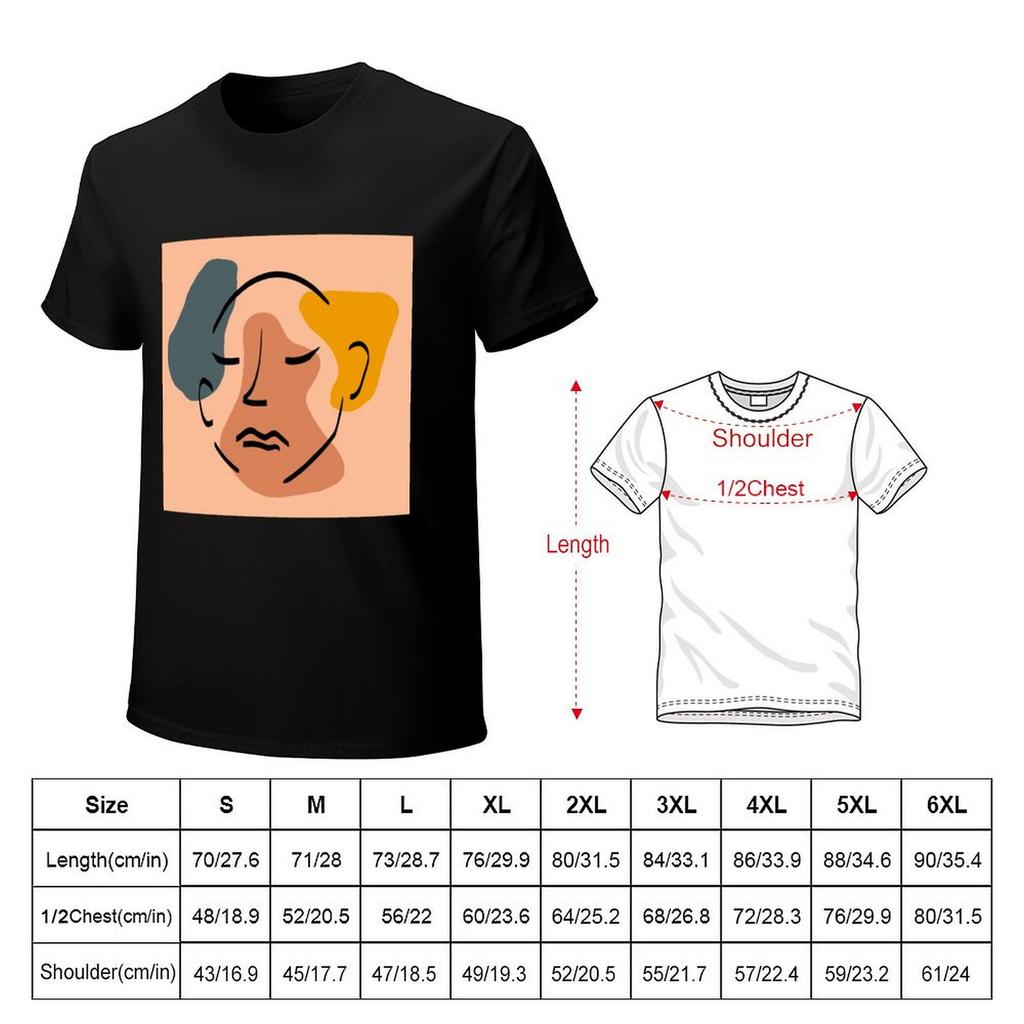 Abstract Lady T-Shirt Rapper Graphic Tees Shirts Graphic Tee Mens T Shirts Top Quality