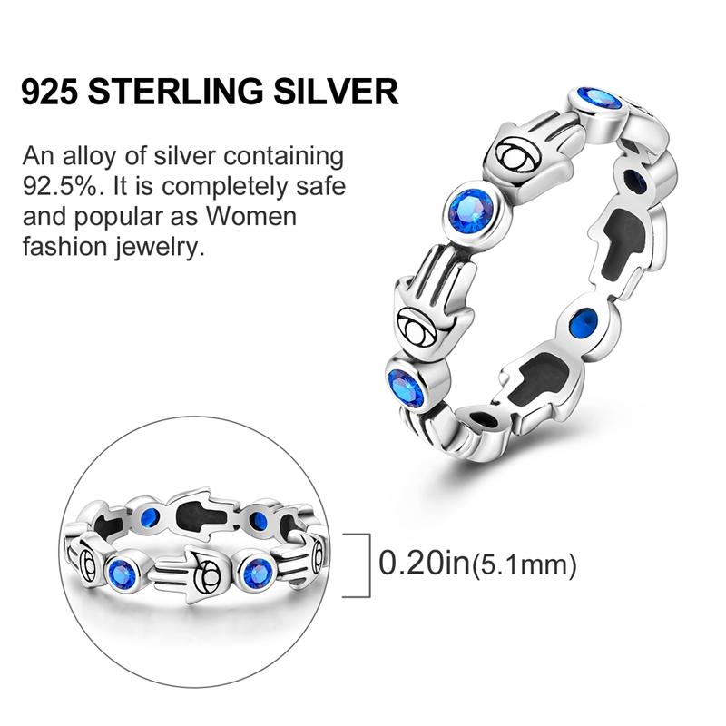 Women Rings 925 Silver Luxury Stackable Ring Original Design Zircon Finger Rings High Quality Wedding Jewelry Gift