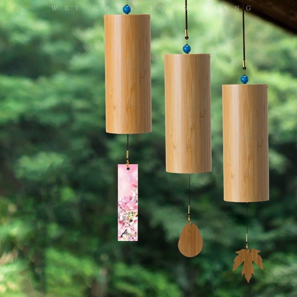Handmade Musical Windchime Antique Yard Pendant Ancient Style Bamboo Wind Chimes  Patio