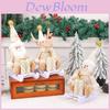 Christmas Sled Doll Decor With Plastic And Polyester For Holiday Festive Display