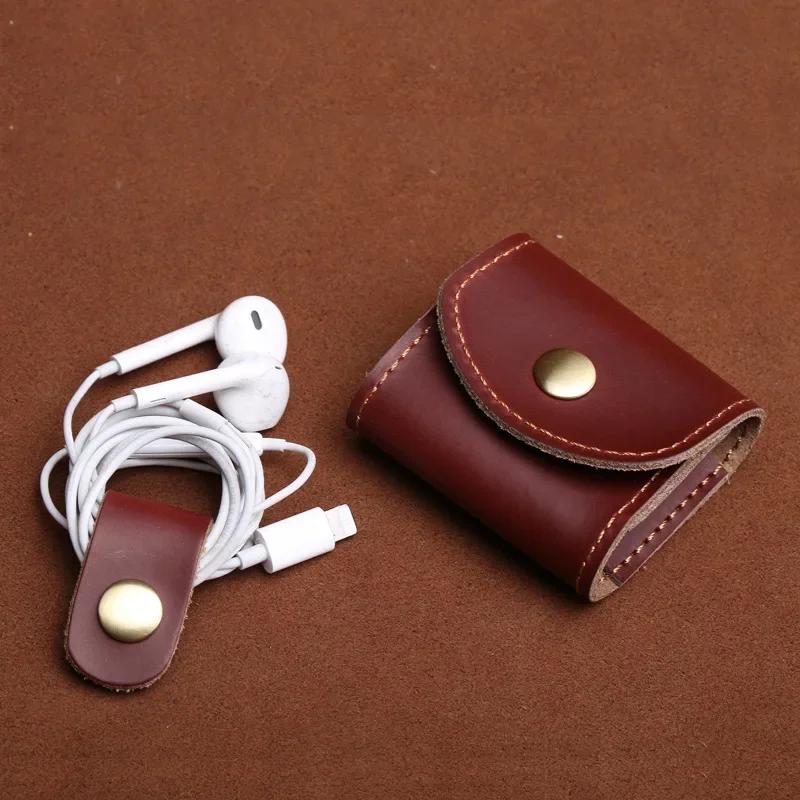 Mini portamonete moda vintage uomo donna portafoglio in vera pelle portafoglio multifunzionale femminile portamonete portamonete