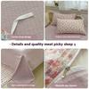Printed Bed Four-piece Set, Soft and Thickened Skin-friendly, Washed Quilt Cover, Quilt Sheet Set