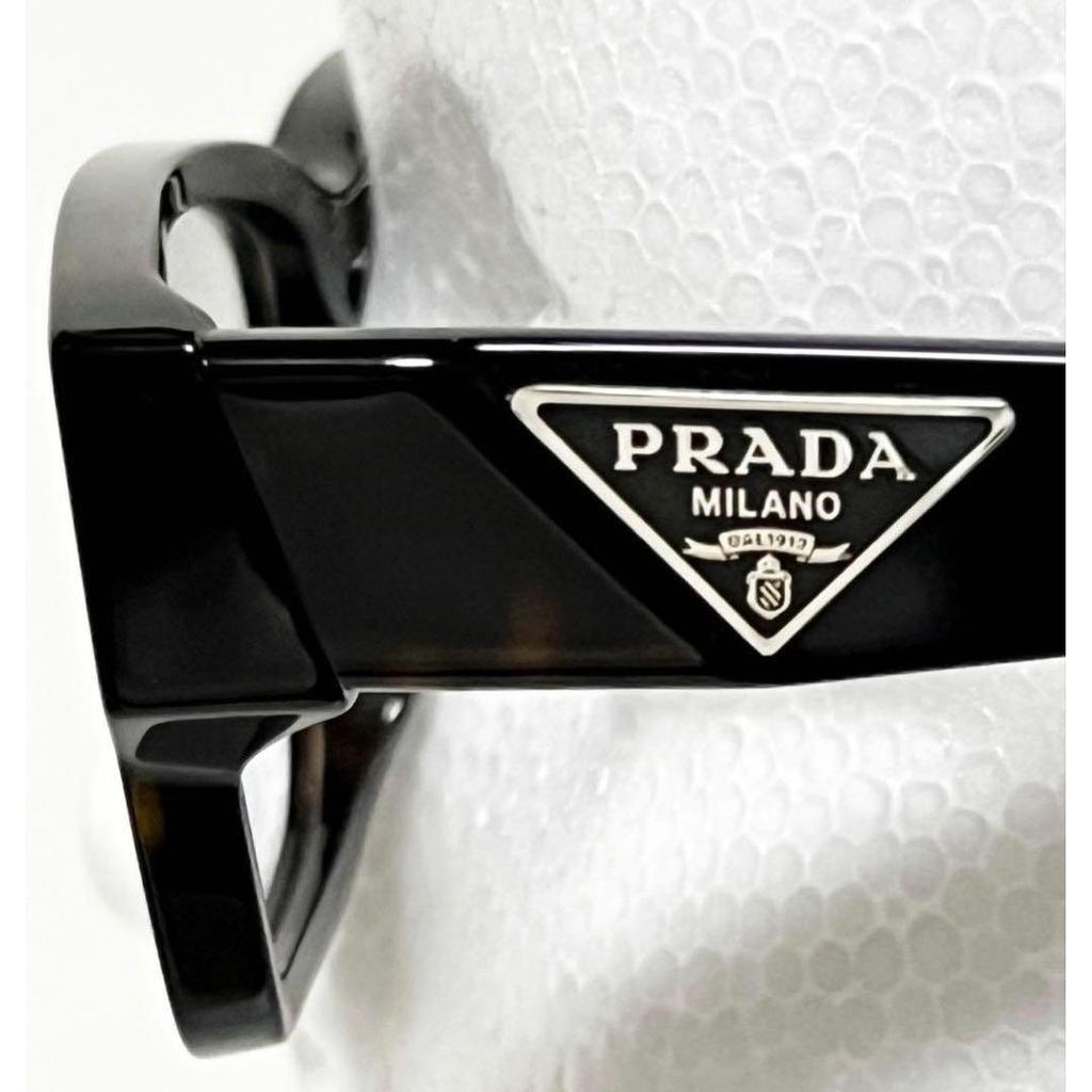 Used "Prada" Brand New with Box Made in Italy Full Rim Tortoiseshell Pattern Glasses Frame Unisex