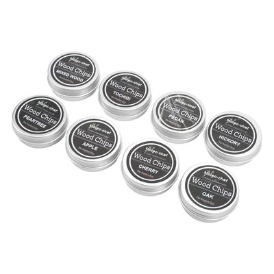 8 SZTUK Whisky Wood Smoking Chip Cocktail Smoker Kit Smoker Chips do Wędzonych Napojów