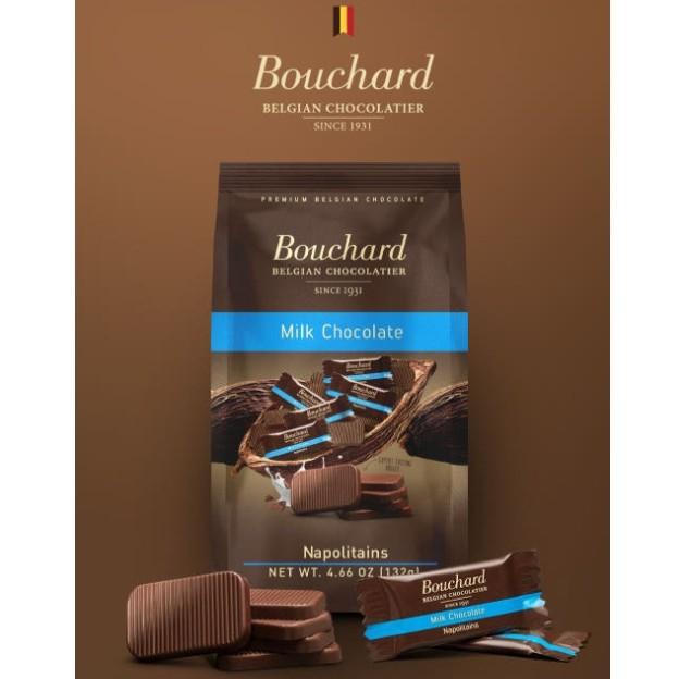 [Czekolada Bouchard] Wybierz 1 z 5 rodzajów (Mleczne/Ciemne/Karmelowe&Sól Morska/Chrupkie/Ciemne Niskocukrowe) 132g, koreańskie przekąski