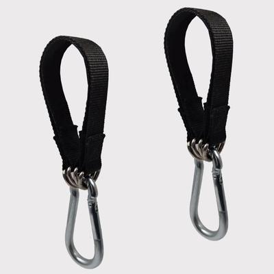 150Kg Bearing Load Hanging Belt T-Bar Strap Dumbbell Barbell Rope Handles Strap Tree Swing Strap Hook Ring Connecting Belt
