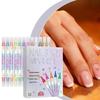 12Pcs Nail Art Marker Pen DIY Painting Graffiti Nail Art Pen Waterproof Quick Dry Drawing Painting Line Pencil Manicure Tool NEW