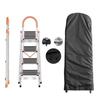 Folding Ladder Dust Cover Portable Ladder Protective Cover Outdoor Step Ladder 210D Waterproof Dust-Proof Case with Drawstring