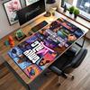 Grand Theft Auto Personalized Name Mouse Pad Keyboard Pad Desktop Mouse Pad Non-Slip Rubber Bottom Suitable for Office Gaming PC Laptop