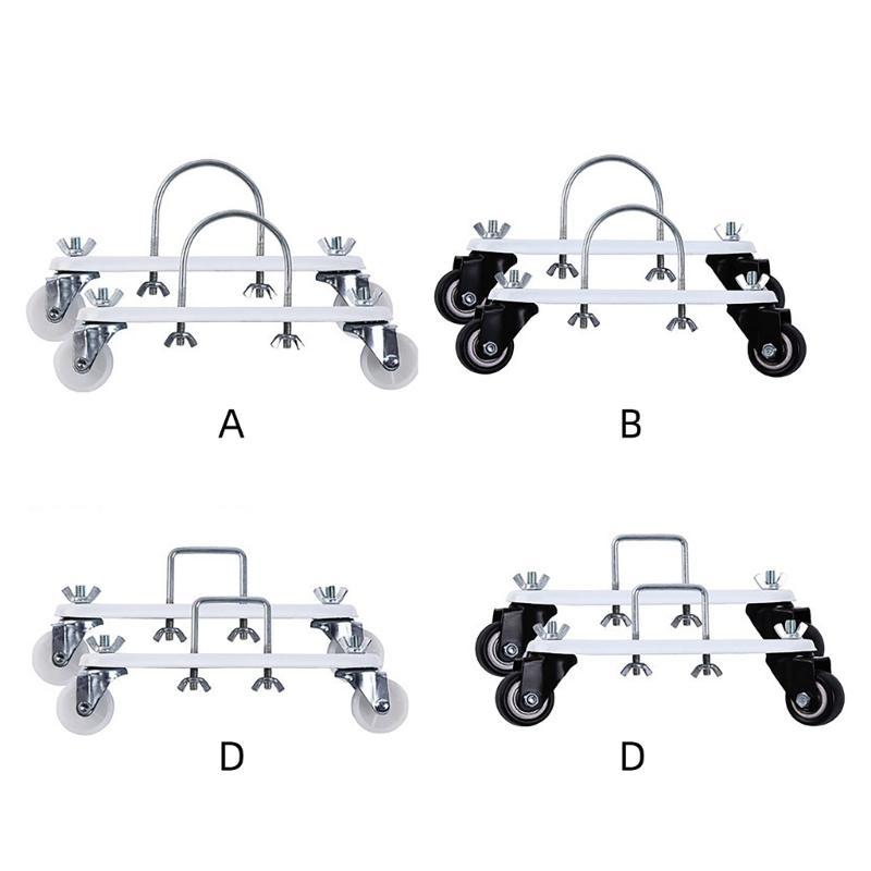 2Pcs Electric Heater Caster Bracket Frame Base Radiator Brackets Enduring