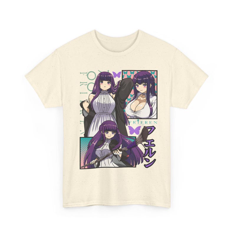 RETRO Frieren Tshirt Frieren Vintage Shirt Frieren  Oversized Unisex Highend Luxury Hot Producthigh Quality Streetwear Soft