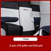 For Xpeng G6 Car Center B Pillar Protective Pad Leather Anti Kick Mat Anti Scratch Protective Sticker Interior Decor Accessories