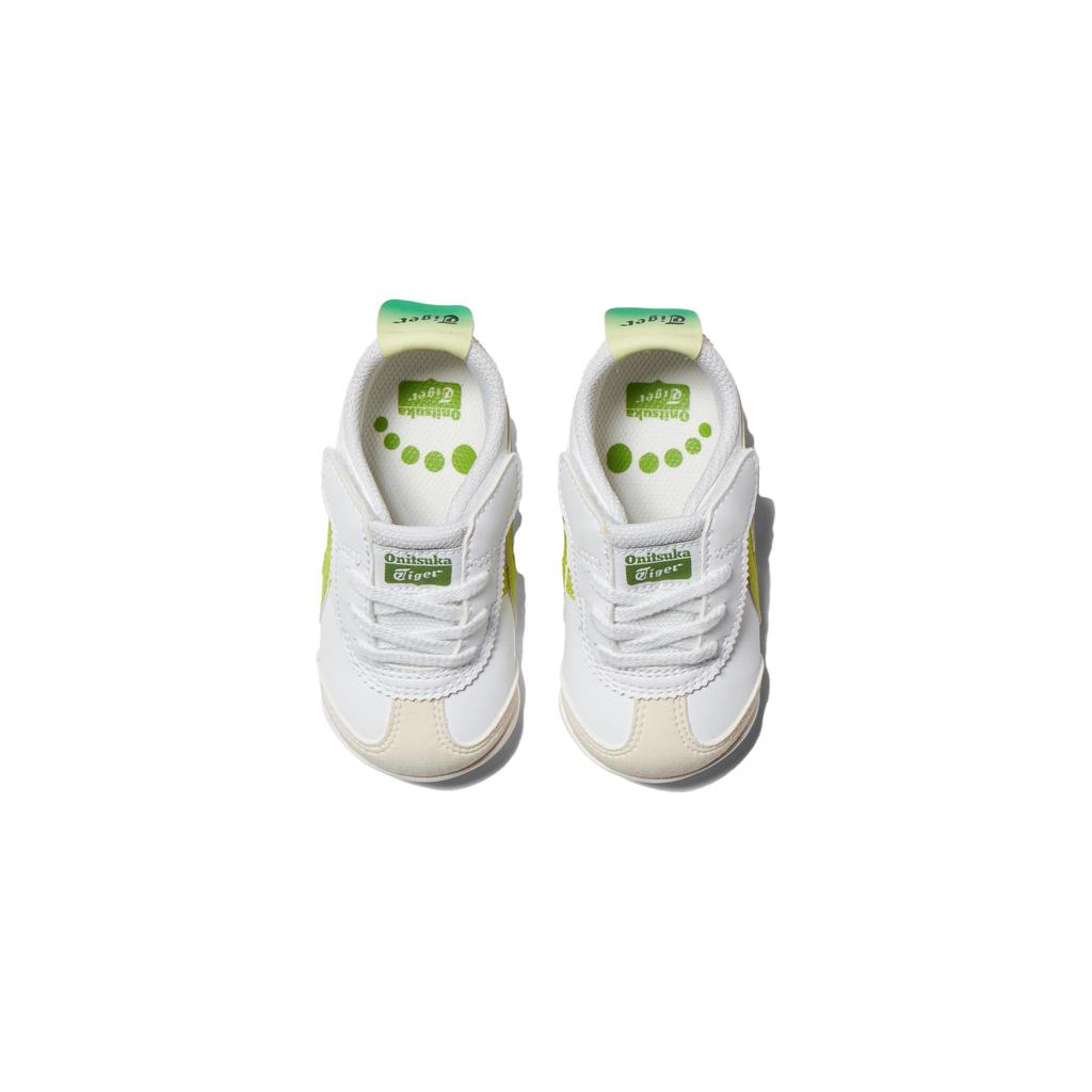 ONITSUKA TIGER Mexico 66 Non-Slip Low-Top Walking Shoes Baby Shoes White Green 1184A218-100