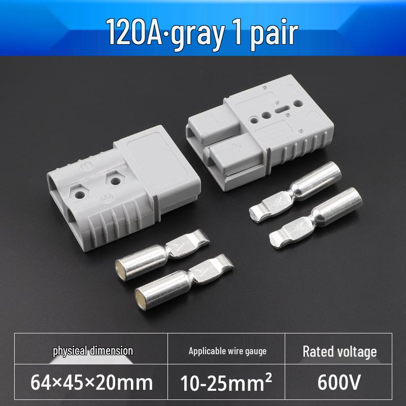 50A/120A/175A High Current EV & Forklift Battery Charging Connector - Male/Female