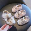 Sandalias Bebe Niña Children Shoes Lovely Flower Anti Slip Baby Walking Shoes Cute Girl Summer Soft Soled Casual Beach Sandals