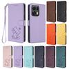 Cute Cat Leather Wallet Case For OPPO A7 Pro Max K15 Reno 16 15 14 F 16FS 16FS 16C 15C 15F 14F Stand Card Slot Flip Phone Cover