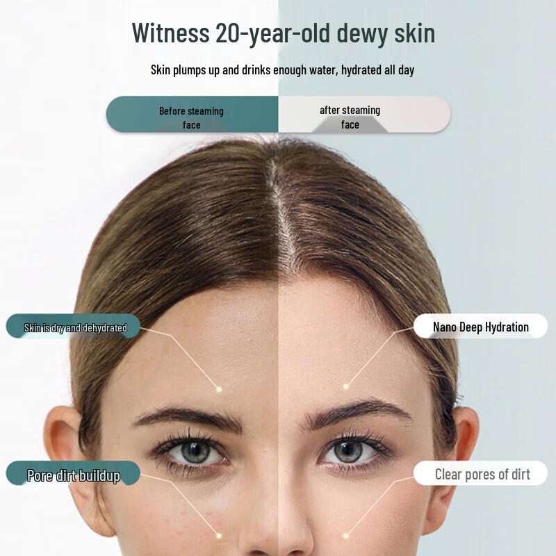 K·SKIN Nano Hot Mist Facial Steamer