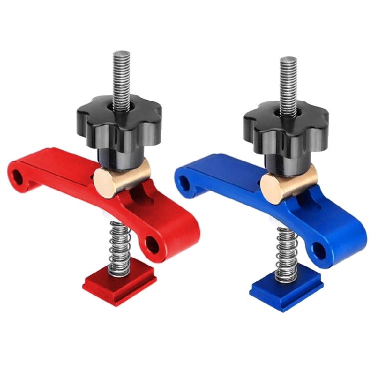 Universal Woodworking Quick Acting for T Slot Block Clamp Pressboard T-Track Cla