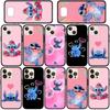 Phone Case for iPhone 17 16 15 Plus XR 16E Huawei P30 P20 Lite Redmi Note 14 12 11 13 Pro Max OPPO A60 A80 A40 A18 A38 Blue Lilo Cartoon Stitch Cover