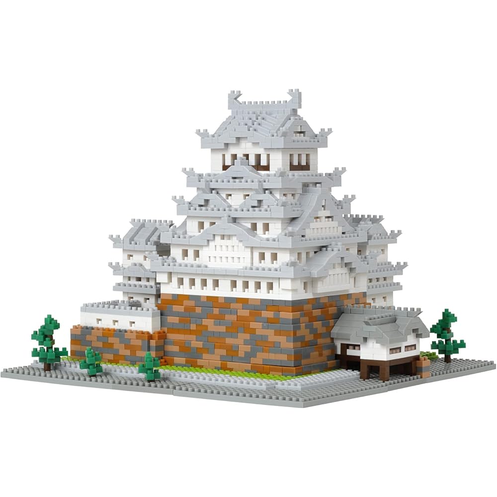 Kawada Nano Block Himeji Castle Deluxe Edition Building Set 500 Pieces