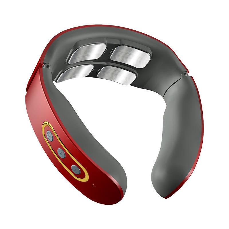 Massager Intelligent Neck Massager Pulse Heating Physiotherapy Device Heat Compress Neck Protection Device Shoulder and Neck Cervical Spine Device
