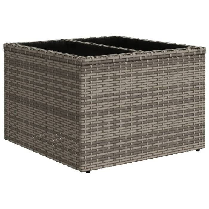 VidaXL Salon de Jardin avec Coussins 6 pcs, Canapés de Terrasse, Ensemble de Meubles de Patio, Mobilier d'Extérieur, Gris 3222499