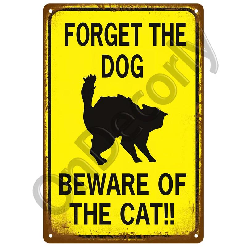 Retro Metal Warning Sign  Vintage Tin Wall Decor for Home Room Bar Garage Cafe Club Man Cave Pub  Mural Plate Poster Art