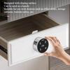 Multi-purpose Office Desk Wardrobe Drawer Lock 5*3.75cm Smart Touch Screen Password Lock For Various Furniture Types