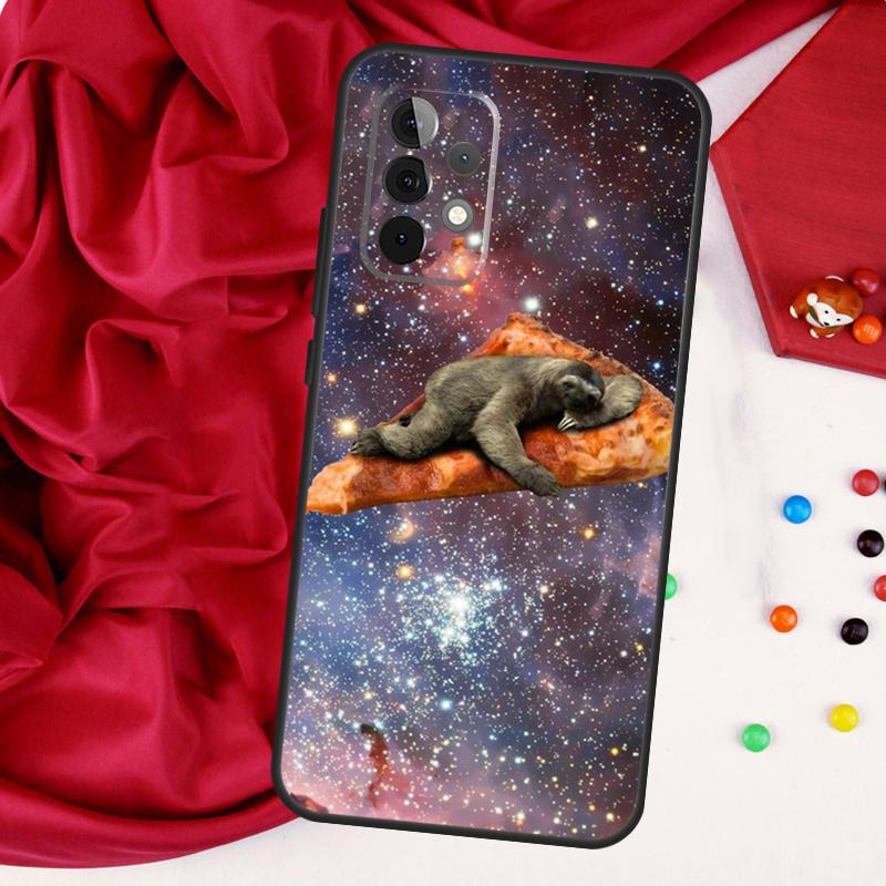 Kawaii Cute Sloth Face For Samsung Galaxy A55 A53 A33 A13 A35 A15 A36 A56 A26 A16 A22 A32 A52 A54 A34 A06 A05 Case