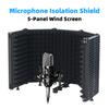 25.7cm Panel Height Mic Sound Absorbing Foam Reflector Plastic Materials