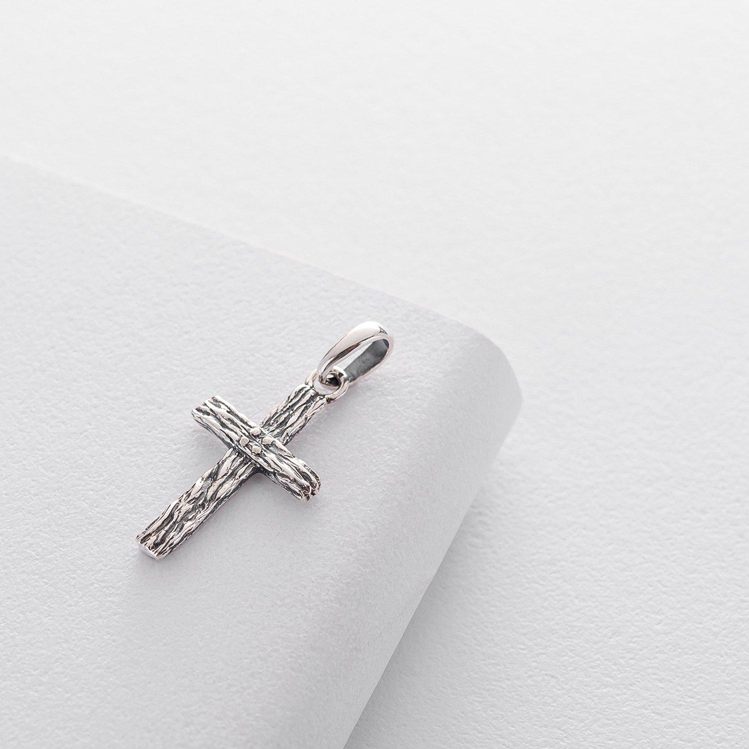 

Срібний хрестик (чорніння) Oniks срібний