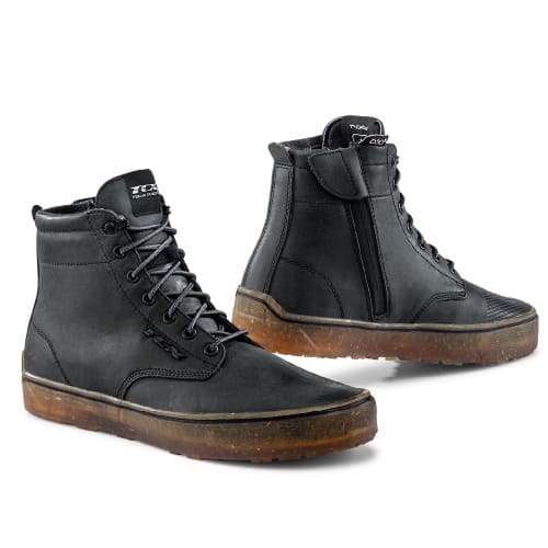 Daytona TCX Motorcycle Riding Shoes Genuine Leather (Grain Cowhide) Waterproof Side Zip CE Standard 7306W Dartwood Waterproof Black 26.0cm 19284