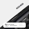 ABEEL Pouzdro pro Huawei Pura 80 Ultra Kompatibilní s MagSafe Tištěný PC TPU Hliníková slitina Kožený kryt na telefon