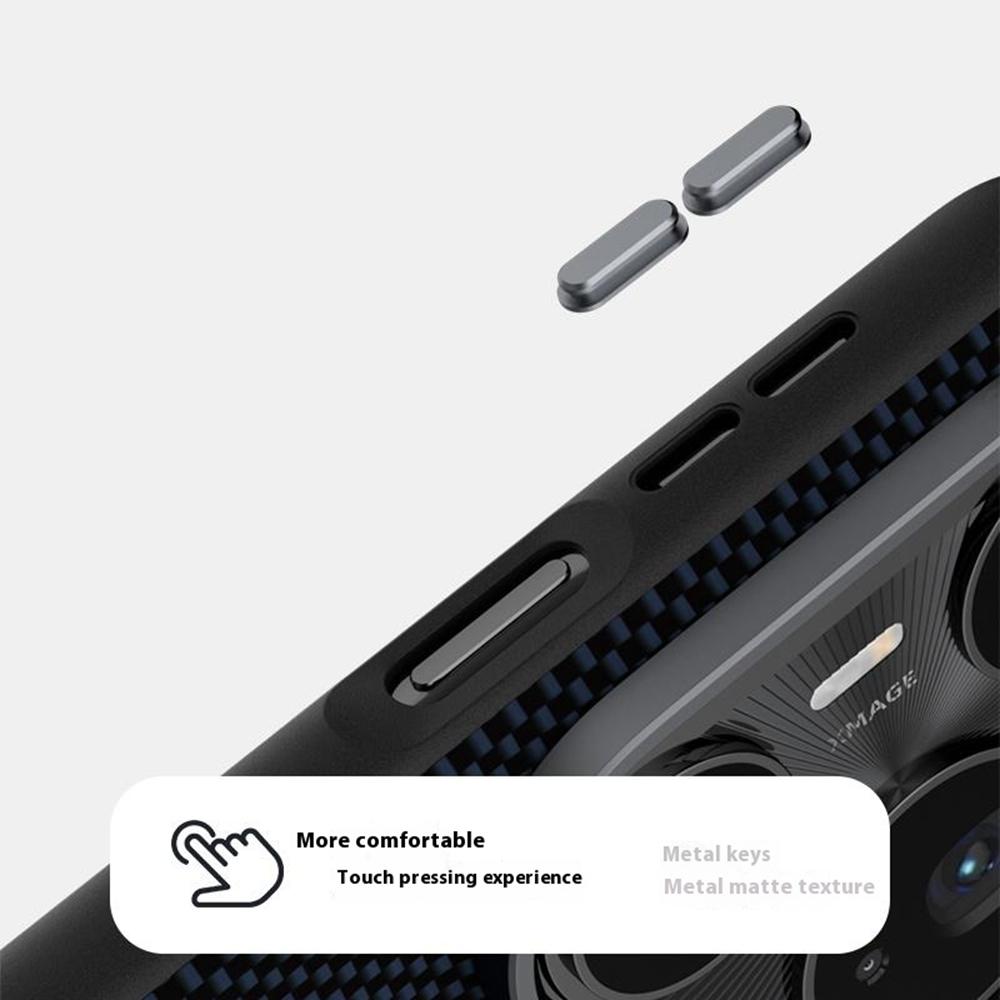 ABEEL Pouzdro pro Huawei Pura 80 Ultra Kompatibilní s MagSafe Tištěný PC TPU Hliníková slitina Kožený kryt na telefon