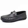 Fashion White Loafer Men Shoes Luxury Genuine Leather Business Moccasins Footwear Male Soft Driving Flats Comfy Slip-On Men Casual Shoes