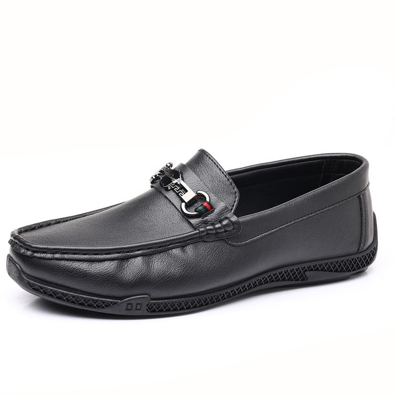 Fashion White Loafer Men Shoes Luxury Genuine Leather Business Moccasins Footwear Male Soft Driving Flats Comfy Slip-On Men Casual Shoes