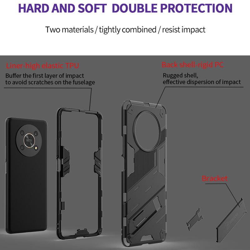 Case For Honor 90 Pro X6 X6S X8 X9 X9A X9B 70 Magic 4 5 6 Lite Cover Holder Armor Back Coque for Huawei Nova 9 SE Phone Case
