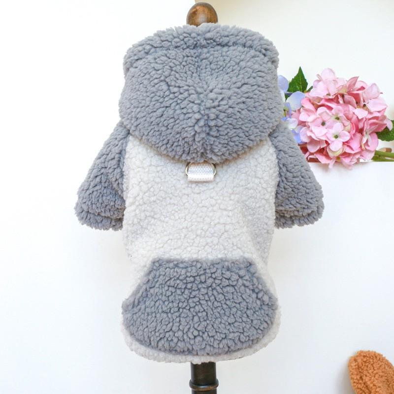 Pet Warm Fleece Dog Cat Hoodie Sweater Winter Coat Small Medium Large Dogs Cats Comfortable Casual Outfit
