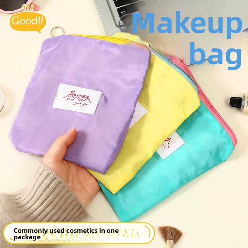 Woman's Portable Large-capacity Storage Bag with Makeup Bag Inside, Containing Small Bags, Loose Change, Red Envelopes, Toiletry Bag