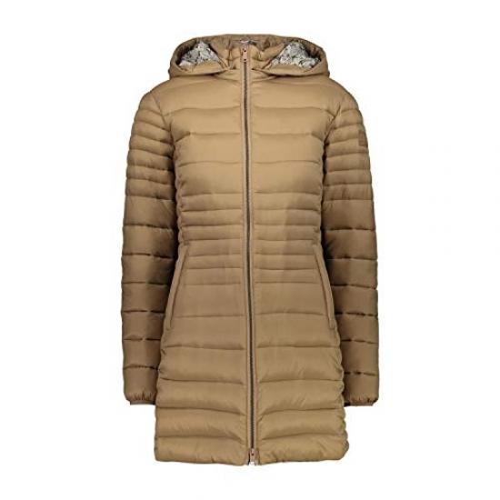 CMP Parka Con Imbottitura 3m Thinsulate, Giacca Donna, Black Blue, 50